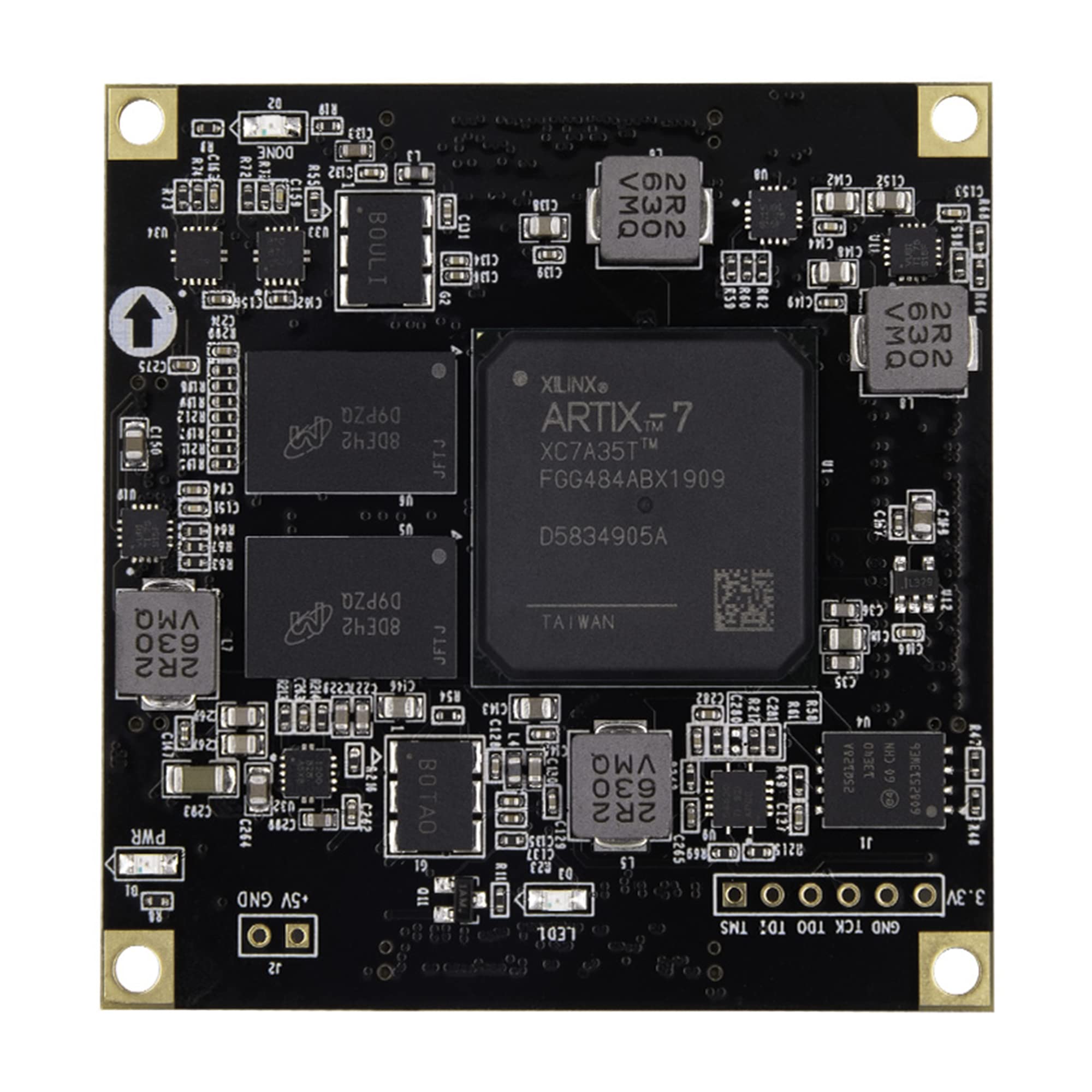 MiiElAOD SoMs AC7A035: XILINX Artix-7 XC7A35T FPGA Core Board Industrial Grade Module