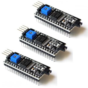 wwzmdib 3pcs iic/i2c/ interface lcd 1602 2004 lcd transfer board for arduino robort parts