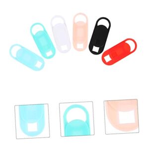 SOLUSTRE Computer Camera Computer Camera Cover 6pcs Phone Tablet Cover Blocker Adhesive Protector Universal Camera Slide for Privacy Computer Computer Camera Computer Camera Cover