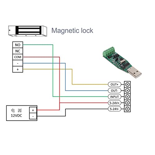 USB Relay Module, USB Intelligent Control Switch CH340G 1 Channel MOS Tube Control Board for PC (Relay Module)