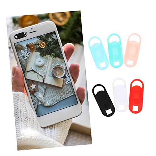 SOLUSTRE Computer Camera Computer Camera Cover 6pcs Phone Tablet Cover Blocker Adhesive Protector Universal Camera Slide for Privacy Computer Computer Camera Computer Camera Cover