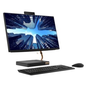 Lenovo IdeaCentre 5 All-in-One Business Desktop, 23.8" FHD IPS Screen, Intel Core i5-10400T, 16GB RAM, 512GB PCIe SSD, Webcam, HDMI, Wireless Keyboard&Mouse, Wi-Fi 6, Windows 11 Pro