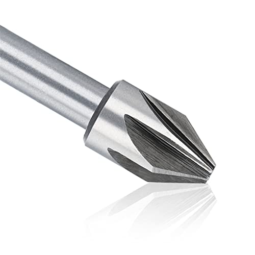 AHAFEI Steel Chamfering 60/90 Degrees Countersink Drill Bit Metal Chamfering Drill Hole 1Pcs (Color : 12X90D)