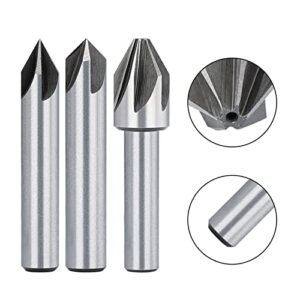 AHAFEI Steel Chamfering 60/90 Degrees Countersink Drill Bit Metal Chamfering Drill Hole 1Pcs (Color : 12X90D)