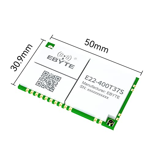 433MHz Lora Wireless RF Module E22-400T37S 37dbm Long Distance 20KM Low Power LBT RSSI IPEX Stamp Holes PA+LNA