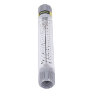 Alvinlite Flow Meter,Tube Type 1-10 GPM Flow Meter for Gas Liquid Pipeline Flowmeter Panel Type Flow Meter for Water Industrial Field