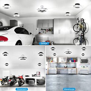 URBERY Led High Bay Light, Garage Led Lighting, Led Shop Lights for Garage, Basement, Barn, High Bay Light 4 Pack