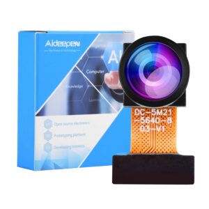 Aideepen OV5640 Camera Module 160° Wide Angle Lens 5 Megapixel Lens for ESP32 CAM