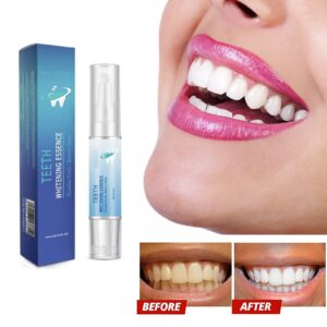 3Pcs Teeth Whitening Pen,Teeth Whitening Gel,Teeth Whitening Essence Pen,Intensive Teeth Stain Remover,Reduce Yellowing Oral Care for Women & Men.