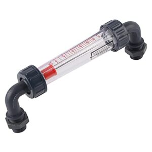 Liquid Flow Measuring Tool, 10-100LPH Tube Type Easy Reading Waterflow Meter for Various Liquid Media