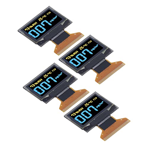 Organic LCD Display, Organic Light Emitting Diode Display 128x64 Resolution 0.96in 30PIN for DIY(Yellow Blue Dual Displaying)