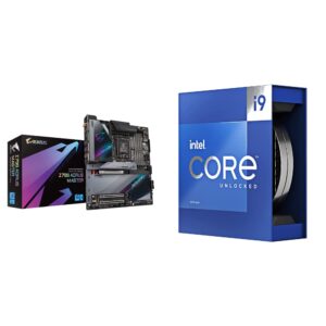 gigabyte z790 aorus master intel lga 1700 motherboard bundle with intel core i9-13900k desktop processor