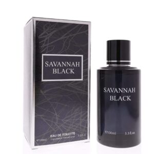 TWISHA Savannah Black & Nyc Suv Cologne for Men Combo Set (Inspired by Sauvage) 3.4oz/100ml, Natural Spray, Long Lasting (Pack of 2)