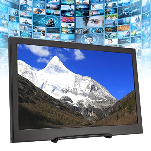 Portable Color Screen, 100-240V Menu Function 13.3 Inch High Resolution Capacitive Touch Monitor for DVRs (US Plug)