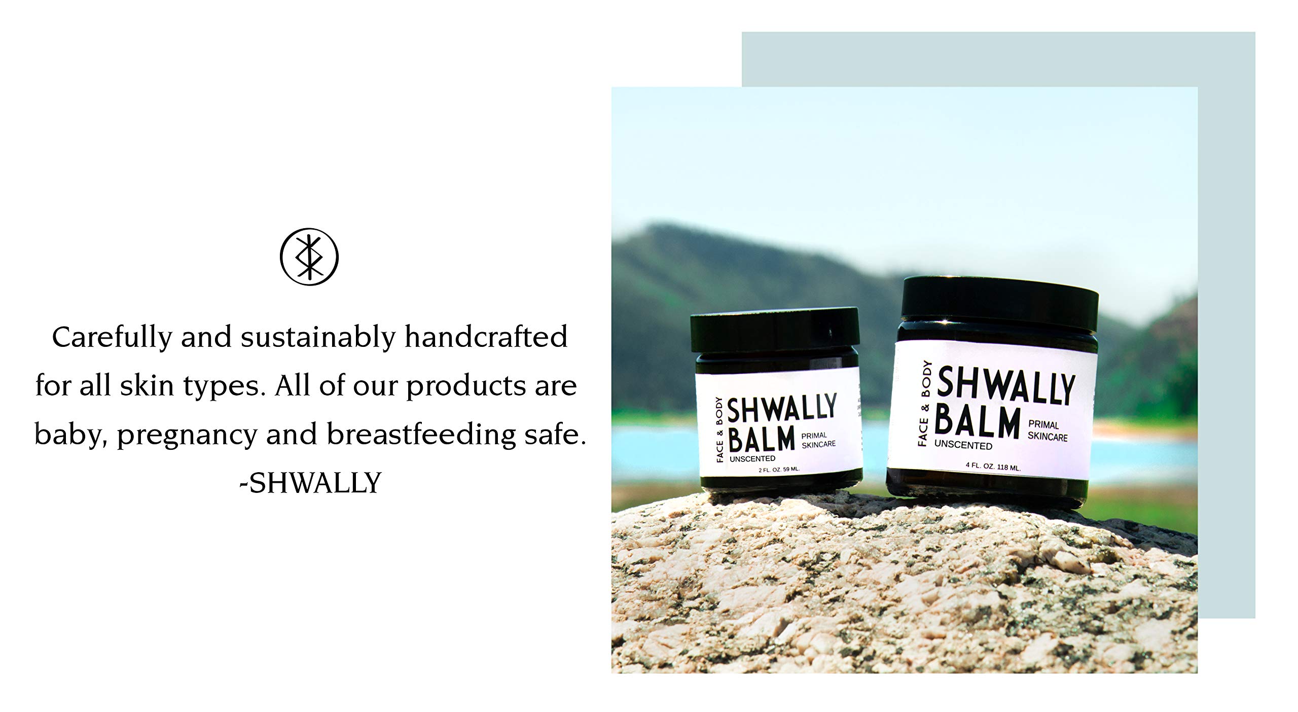 Shwally Tallow & Calendula Baby Bootie, Lip and Nipple Balms, The Ultimate Paleo Skin Protector - 100% Grass Fed Tallow, Calendula Flowers and Protective Beeswax, Pregnancy and Nursing Safe, Unscented (Zinc Oxide + Chamomile - Not Scented)