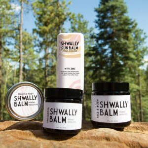 Shwally Tallow & Calendula Baby Bootie, Lip and Nipple Balms, The Ultimate Paleo Skin Protector - 100% Grass Fed Tallow, Calendula Flowers and Protective Beeswax, Pregnancy and Nursing Safe, Unscented (Zinc Oxide + Chamomile - Not Scented)