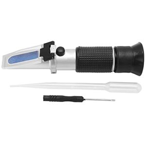 Syrup Refractometer Handheld Portable Honey Refractometer Sugar Refractometer High Accuracy Fruit Concentration Tester for Measuring Sugar Honey Content 28-62%