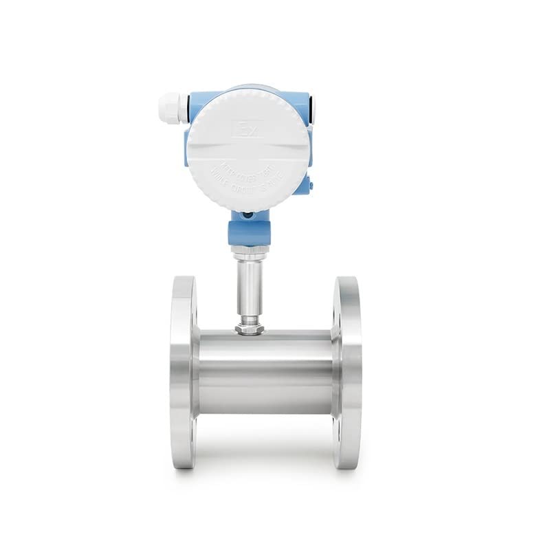 Digital Tester Turbine Flowmeter Liquid Flow Rate Measuring Tools Standard Flange Connection Turbine Flowmeter (Color : DN25)