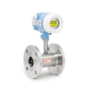 Digital Tester Turbine Flowmeter Liquid Flow Rate Measuring Tools Standard Flange Connection Turbine Flowmeter (Color : DN25)