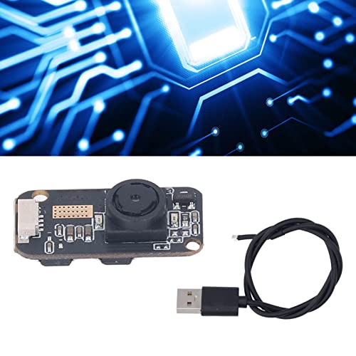 Oumefar USB Camera Module, Larger Range Non Distortion Device Embedded Camera Module Clearer Images Fixed Focus High Definition Photosensitive for Computer Electroniccomponents