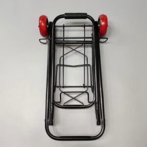 Hapiiyoho Hand Trucks, Aluminum and Durable Steel Hand Truck Capacity with Wheels