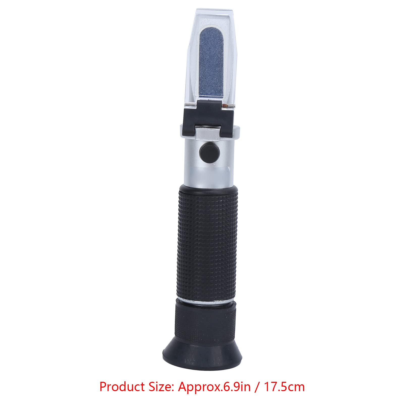 Cyrank 2in 1 Brix Meter Refractometer Portable Fruit Refractometer Handheld Digital Sugar Salinity Meter for Food Brine Testing Sugar Sweetness Meter Sugar Meter for Fruits, Drinks, Beer Daily