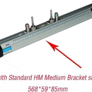 CNYST Liquid Flow Meter Ultrasonic Flow Meter Flowmeters with TM-1 Meidum Size Transducer and HM Medium Bracket Pipe Diameter DN50 to 300mm Max Liquid Temperature 90 Degrees Celsius