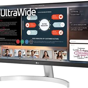 LG 2023 Newest UltraWide WFHD 29 Inch Computer Monitor, 21:9 Curved UltraWide(2560x1080) Full HD IPS Display, 99% sRGB, HDR10, IPS with HDR 10 Compatibility, 75Hz Refresh Rate Bundle with Cefesfy