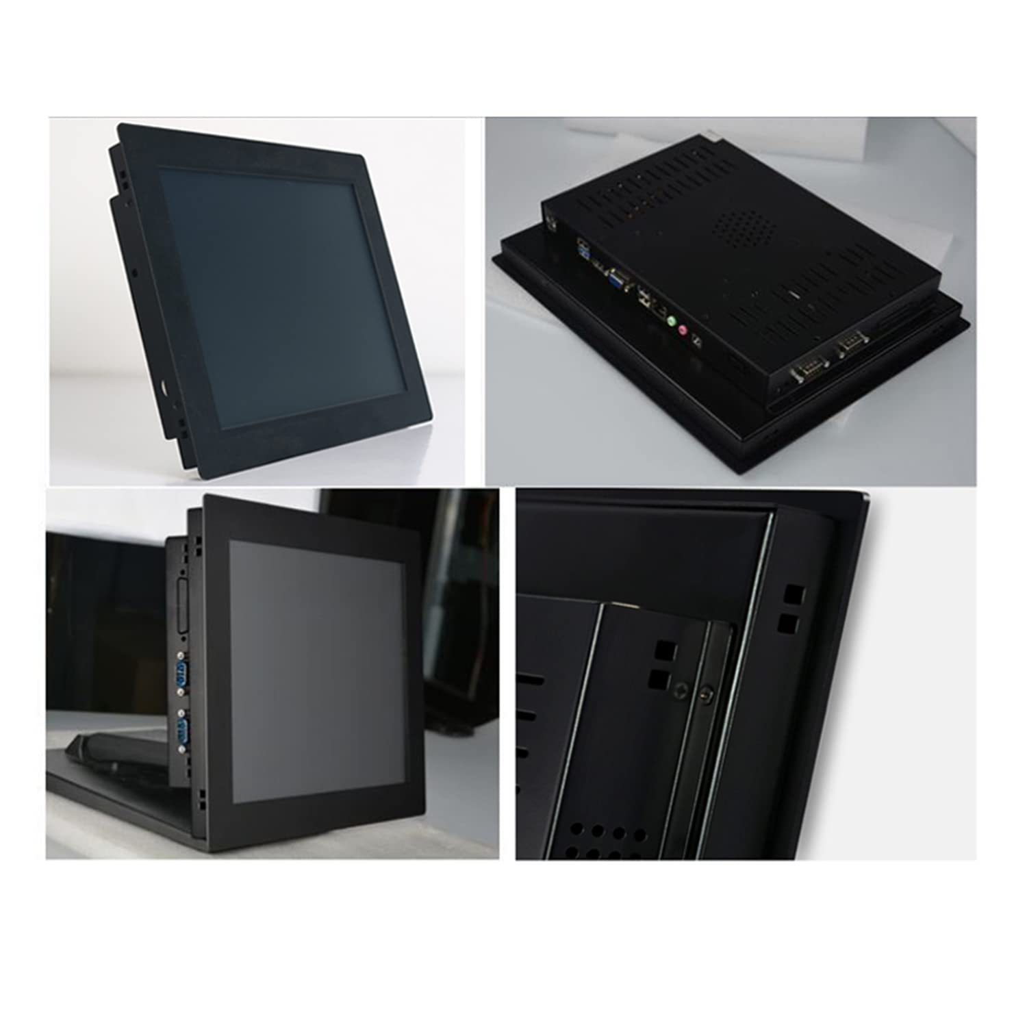 17 Inch Resistive Touch Industrial AIO PC with Com WiFi Module Win10 Pro (4GB RAM 256GB SSD, Core i7-5500U)