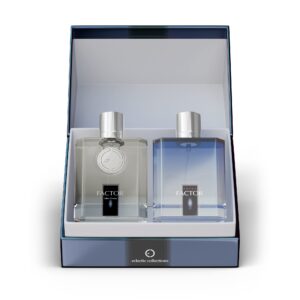 Eclectic Collections Men Perfume Gift Set - Eau de Parfum and After Shave - INSPIRED by I A ING Cologne for Men - Tangerine, Orange, Cranberry, Sandalwood - 100ml/3.4oz Each