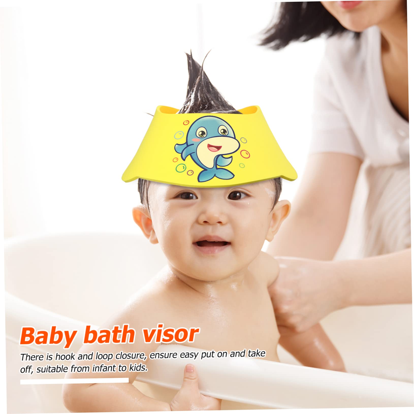 2pcs Shampoo Cap Shower Visor for Kids Baby Bath Visor Hair Washing Hat for Toddlers Sun Hats for Kids Toddler Sun Hat Shower Hat for Kids Toddler Shower Cap Shower Cap for Kids