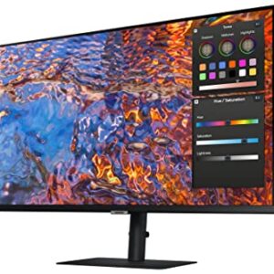 SAMSUNG ViewFinity S8 Series 32-Inch 4K UHD High Resolution Monitor, IPS Panel, 60Hz, Thunderbolt 4, HDR 10+, Built-in Speakers, Height Adjustable Stand (LS32B804PXNXGO),Black