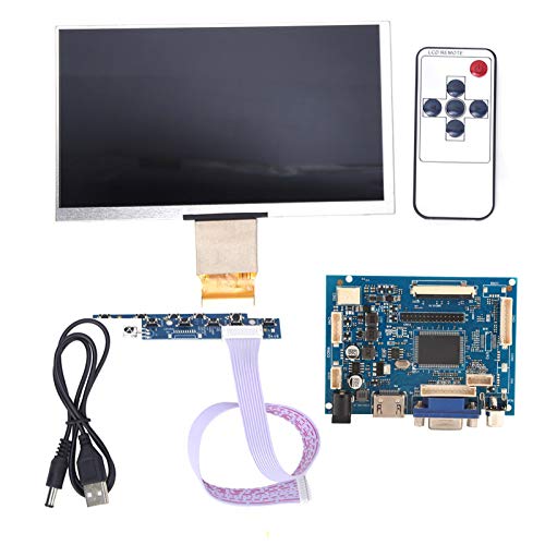 TFT LCD Display HDMI VGA Monitor Screen Kit 7 Inch 1024 X 600 Compatible Raspberry Pi 3/2