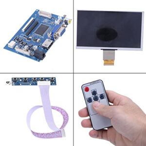 TFT LCD Display HDMI VGA Monitor Screen Kit 7 Inch 1024 X 600 Compatible Raspberry Pi 3/2