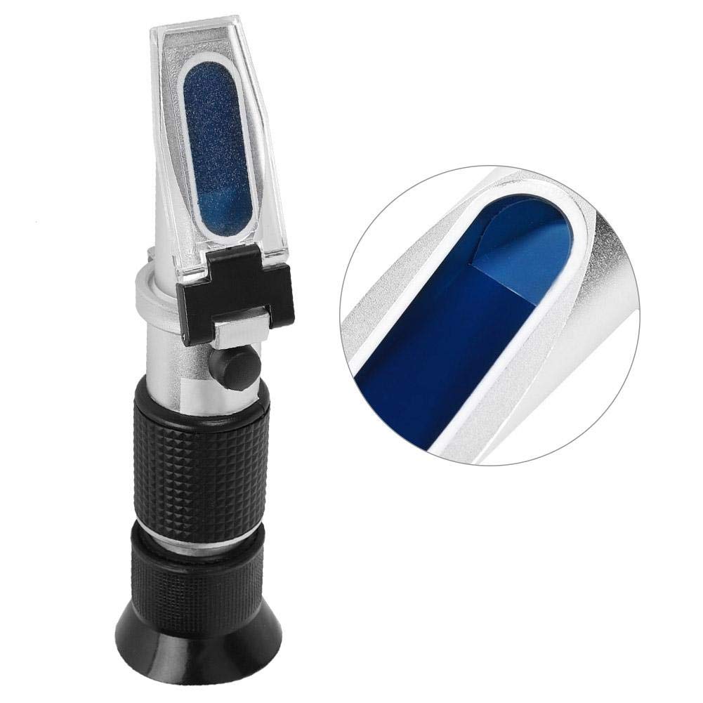 0-80% Brix Meter Refractometer, Portable Hand Held Sugar Content Measurement for Sugar, Food, Fruit, Beverages Honey