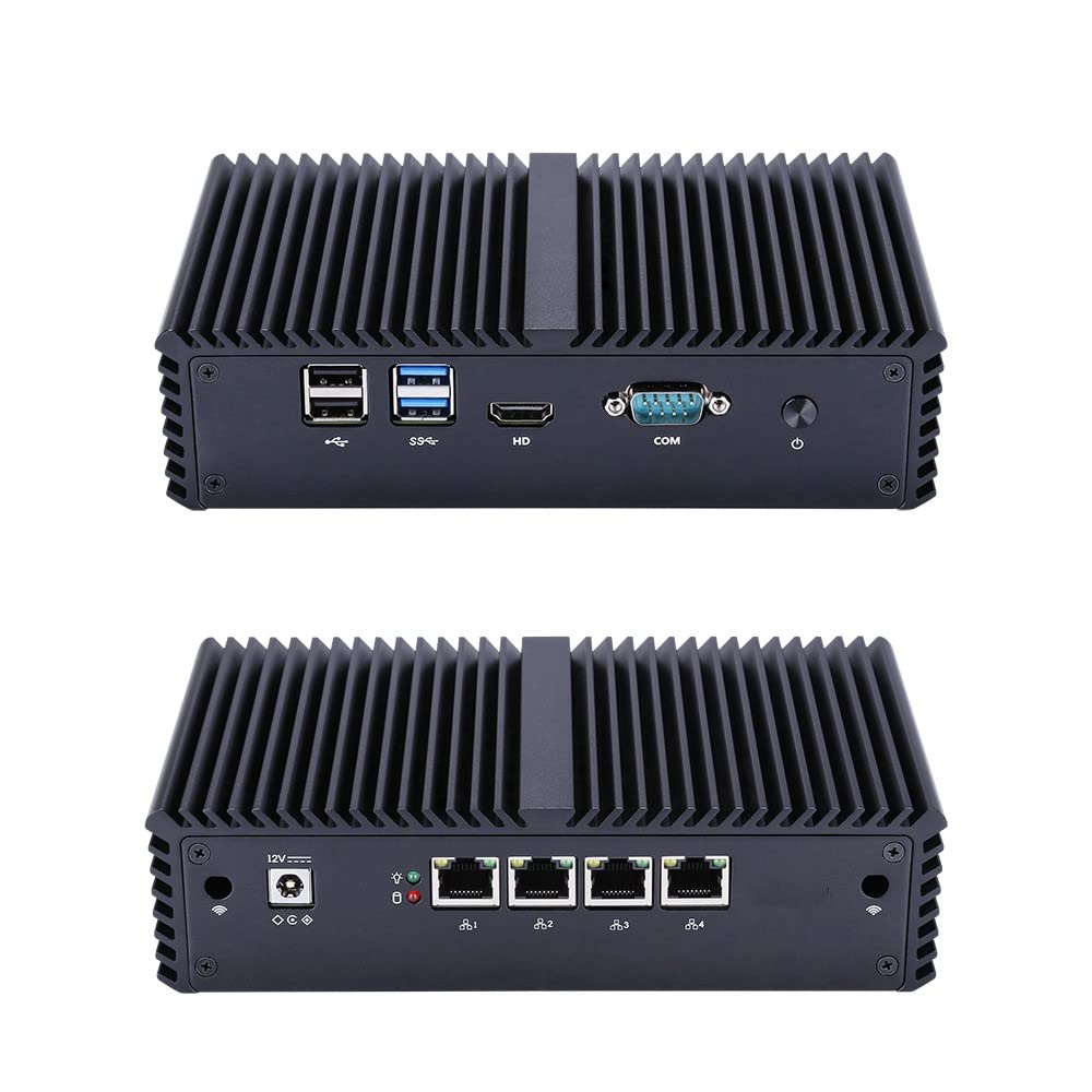 Multi-Function Router Qotom-Q30531G4 Intel Core i3 5005U Processor 15W AES-NI (barebones) 4xIntel I225-V 2.5G Ethernet,Used As A Router/Firewall/Proxy 24/7