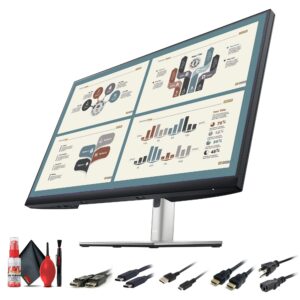 dell p2723qe 27" 4k uhd usb type-c hub monitor (p2723qe) + cleaning kit