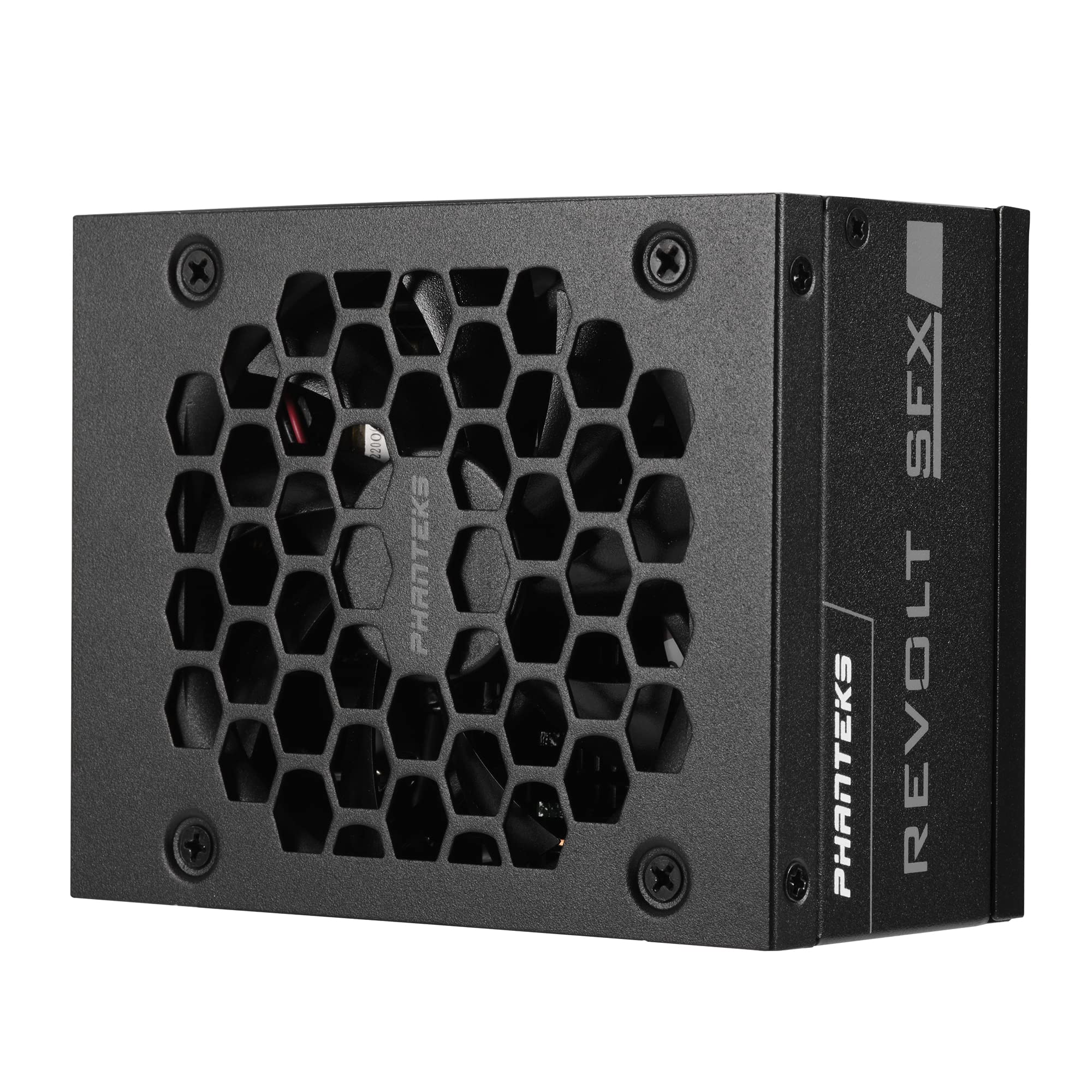 Phanteks (PH-P850PSF_02) Revolt SFX 850W 80PLUS Platinum, Super Compact SFX Form Factor, ATX 3.0, PCIe 5.0 Power Supply, Fully Modular, Platinum-Rated Efficiency, Silent Fan, Black