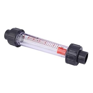 Quick Couplings LZB 15(D) Plastic Tube Flowmeter Liquid Rate Gauge High Accuracy Alkali Acid Resistant Pipe Connection - (Color: H40-400ml)