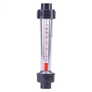 60-600L/H 100-1000L/H Socket 25mm LZS-20 Flow Meter Plastic Tube Liquid Water Rotameter Flow Measuring - (Size: 100-1000 LPH, Thread Specification: Length 322mm)