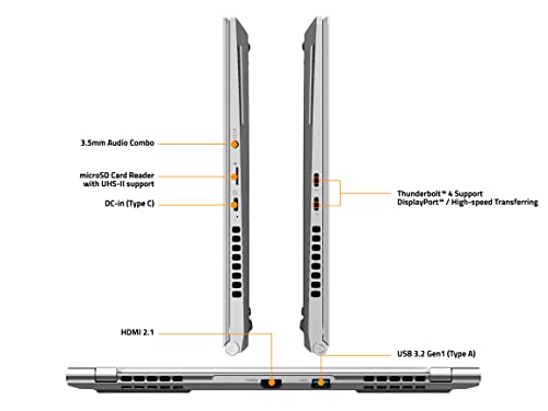 GIGABYTE AERO 14 OLED - 14.0" 16:10 2.8K QHD+ 2880x1800 90Hz OLED - NVIDIA GForce RTX 4050 GPU 6GB GDDR6 - Intel Core i5-12500H - 16GB DDR5 RAM - 1TB SSD - Windows 11 Home (AERO 14 OLED 9MF-E2USBB4SH)