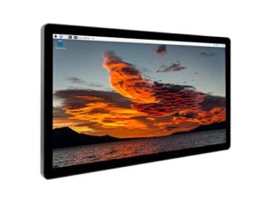 waveshare 21.5inch capacitive touch monitor, 1080×1920 full hd, compatible with raspberry pi/jetson nano/pc-monitor+ pi4b-2gb