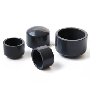 10Pcs Inside Diameter 20/25/32mm PVC Grey Pipe Cap Plug Blind Cap Pipe Plug Cap Water Pipe Fittings - (Color: Inside Diameter 32mm)