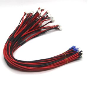 VISUALEDS 10pcs/lot LED Display Module Power Wire Cable 2.5sqm Pure Copper 60cm 1 Divided into 2 Cables for Two LED modules