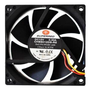 chb8012ds-r5 fan 12v fan 0.30a 8cm 8020 3-wire power supply cabinet fan