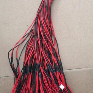 VISUALEDS 10pcs/lot LED Display Module Power Wire Cable 2.5sqm Pure Copper 60cm 1 Divided into 2 Cables for Two LED modules