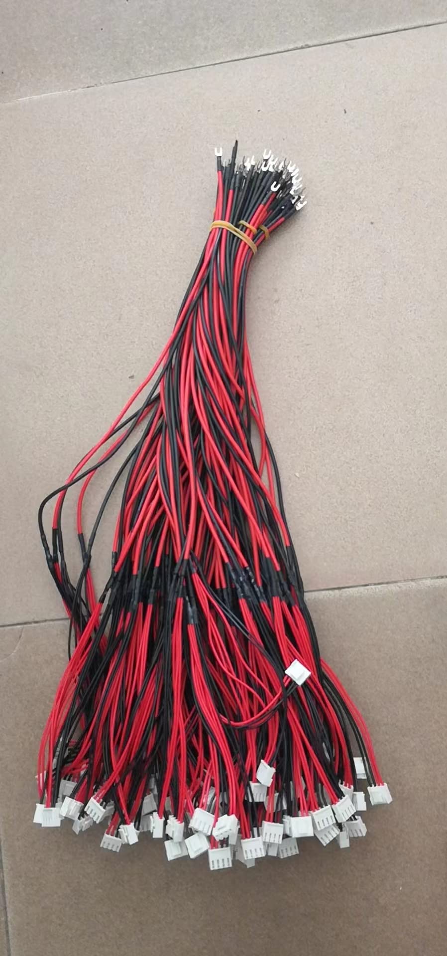 VISUALEDS 10pcs/lot LED Display Module Power Wire Cable 2.5sqm Pure Copper 60cm 1 Divided into 2 Cables for Two LED modules