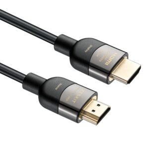 Zeskit Optical Fiber 10m (33ft) 48Gbps Ultra High Speed HDMI Cable 8K60 4K120 144Hz eARC HDR HDCP 2.2 2.3 Compatible with Dolby Vision Apple TV 4K Roku Sony LG Samsung Xbox Series X RTX 3080 PS4 PS5