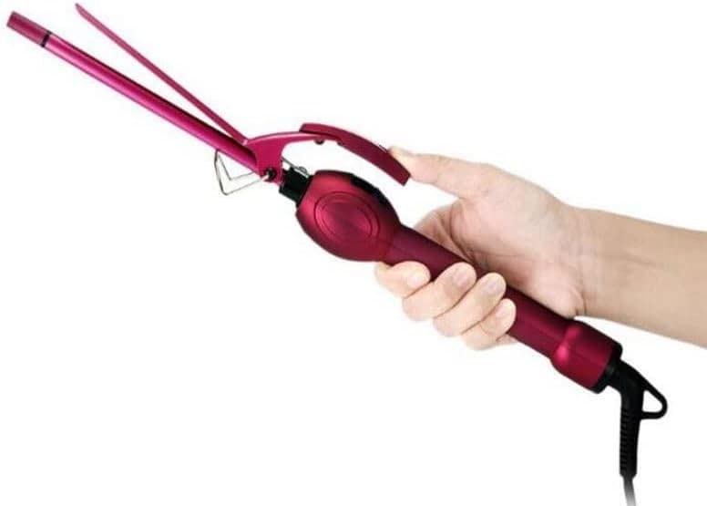 DULASP Curling Iron Hair Curler Pear Flower Wand Roller Waver LCD Display Beauty Styling Tools