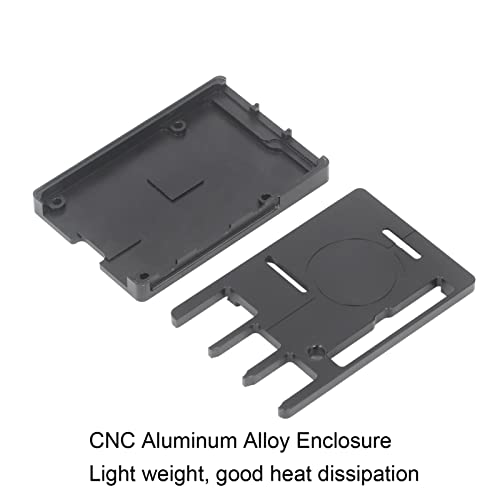 XTevu Aluminum Alloy Circuit Board CNC Enclosure for Raspberry Pi 3B 3B - Heat Dissipation, Protect and Durable, Ideal for DIY Project, Electronics Enthusiast, Coding & Gaming